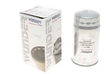 Фільтр паливний BMW 740D 99- UA63 WUNDER FILTER WB 210