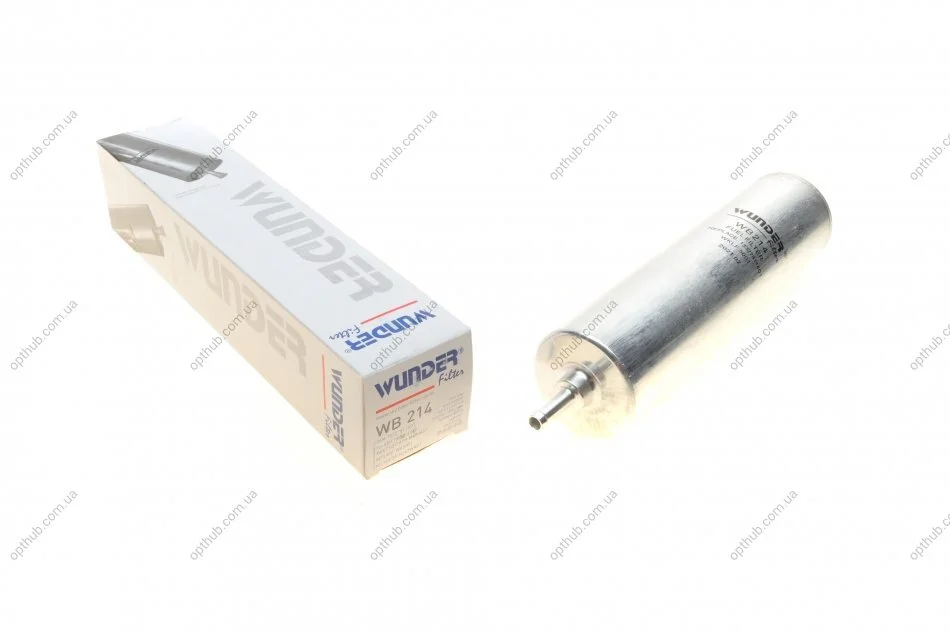 Фільтр паливний BMW 5 (E60/F10/F11) 2.0-3.0D 04-/X5(F15/F85) 2.0-3.0 D 13- UA63 WUNDER FILTER WB 214 (фото 1)