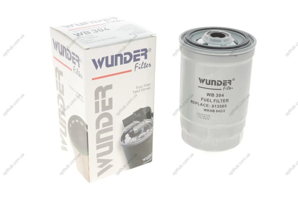 Фильтр топливный Fiat Ducato 2.5D/2.8D UA63 WUNDER FILTER WB 304 (фото 1)