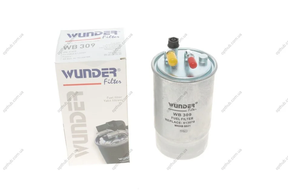 Фильтр топливный Opel Corsa D 1.3/1.7CDTI 06- UA63 WUNDER FILTER WB 309 (фото 1)