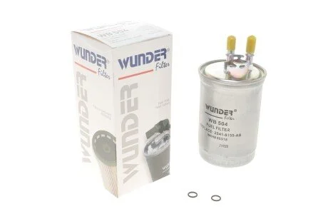Фільтр паливний Ford Connect 1.8Di/TDCi (55kw) 02- (під клапан) UA63 WUNDER FILTER WB 504