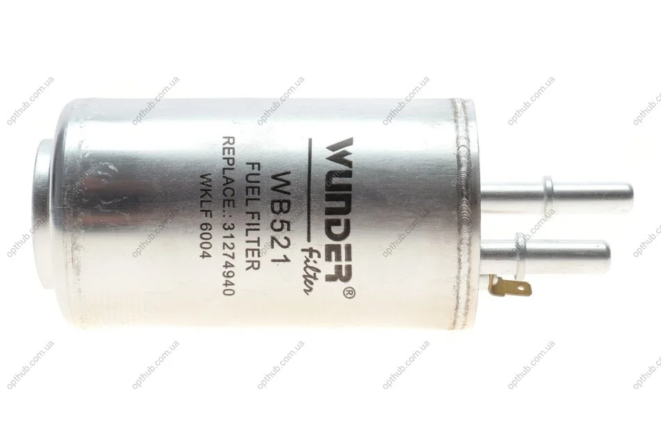 Фільтр паливний Volvo S60/ S80/ V70/ XC60 1.6-3.2 06- UA63 WUNDER FILTER WB 521 (фото 1)