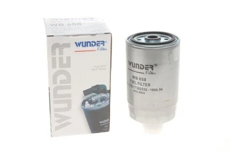 Фільтр паливний Citroen Jumper/Fiat Ducato/Peugeot Boxer 2.0-2.8 HDi 02- UA63 WUNDER FILTER WB 658