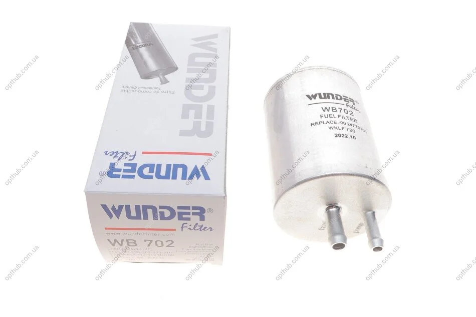 Фільтр паливний MB C-class (W202/W203)/CLK (C209)/E (W210)/S (W220) UA63 WUNDER FILTER WB 702 (фото 1)