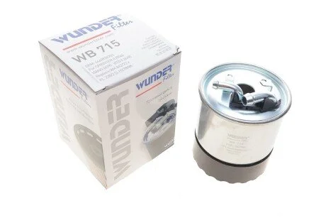 Фільтр паливний MB Sprinter 2.2-3.0CDI (+отв. датчика води) UA63 WUNDER FILTER WB 715