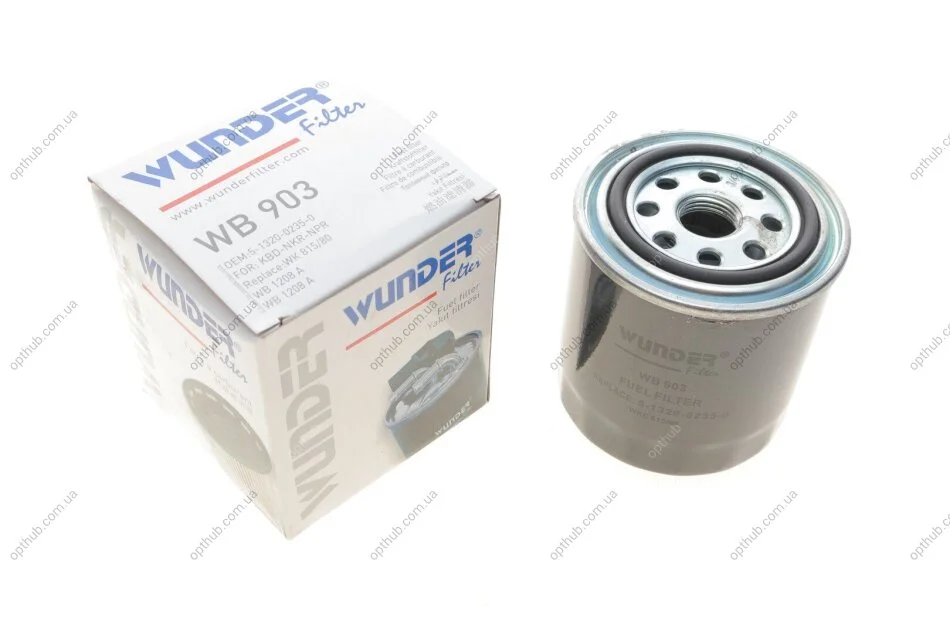 Фильтр топливный Nissan Patrol 3.2D/Toyota Cruiser 4.0D 82-91 UA63 WUNDER FILTER WB 903 (фото 1)