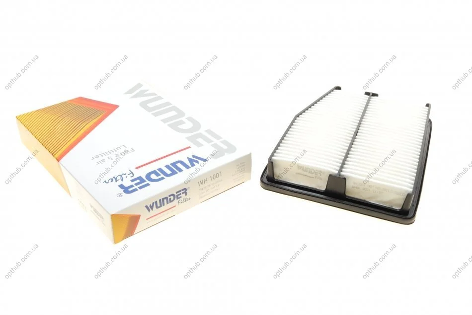 Фільтр повітряний Hyundai Sonata/Kia Optima 2.0/2.4 10- (opt-om) WUNDER FILTER WH 1001 (фото 1)