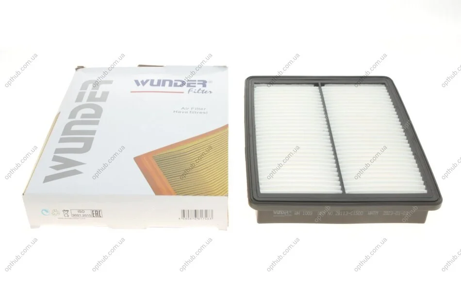 Фільтр повітряний WUNDER WUNDER FILTER WH 1009 (фото 1)