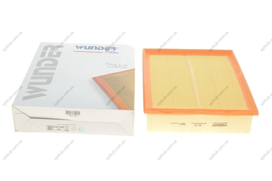 Фільтр повітряний Audi A4/VW Passat 1.8T-1.9TDI 94- UA63 WUNDER FILTER WH 101 (фото 1)