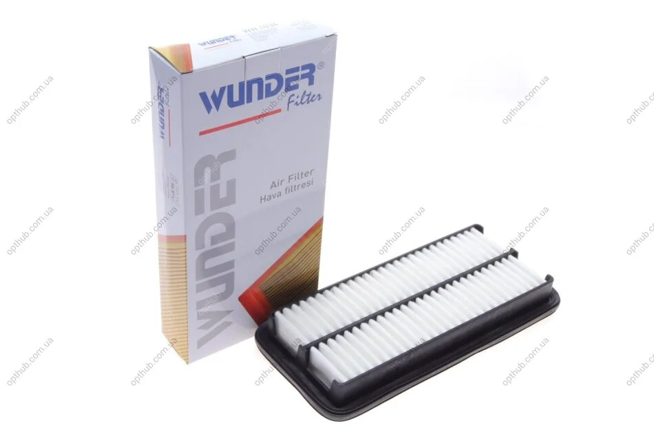 Фільтр повітряний Kia Picanto 1.0/1.1 04- (opt-om) WUNDER FILTER WH 1034 (фото 1)