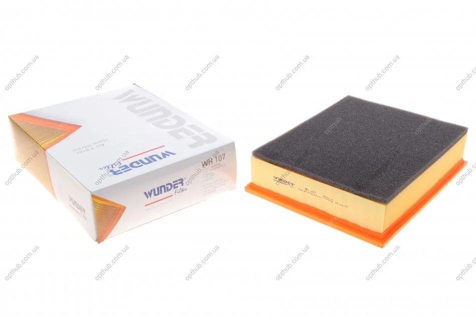 Фільтр повітряний VW T4 96-03 (з поролоном) UA63 WUNDER FILTER WH 107 (фото 1)