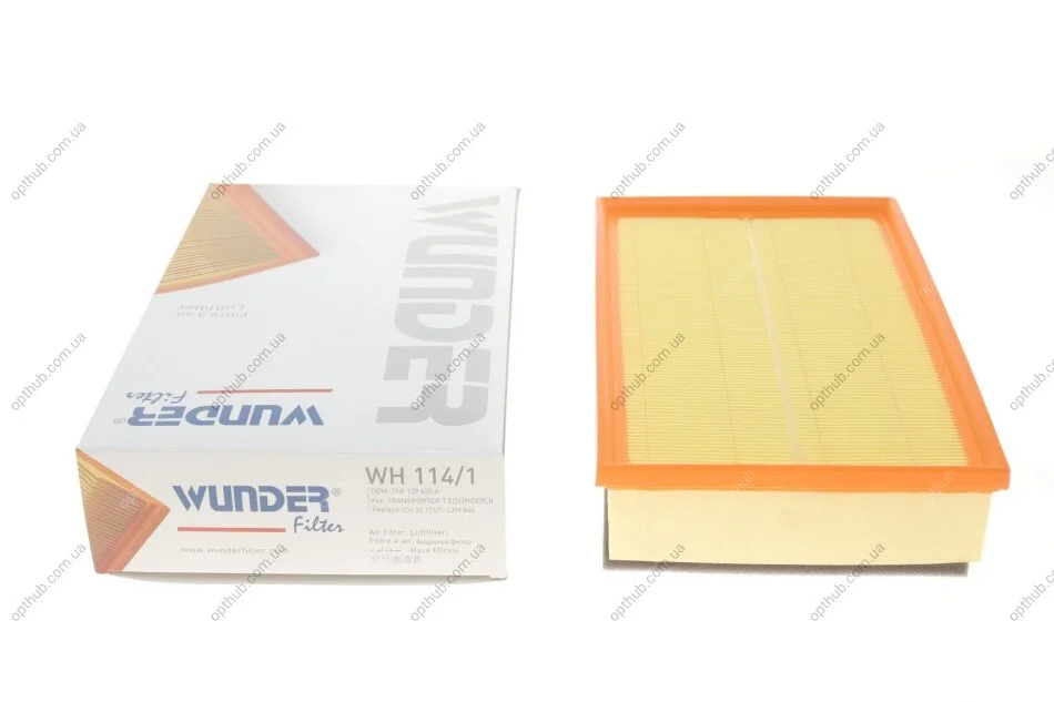 Фильтр воздушный WUNDER WUNDER FILTER WH 114/1 (фото 1)
