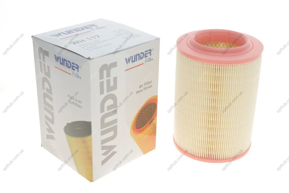Фільтр повітряний VW T4 91-96 (opt-om) WUNDER FILTER WH 117 (фото 1)