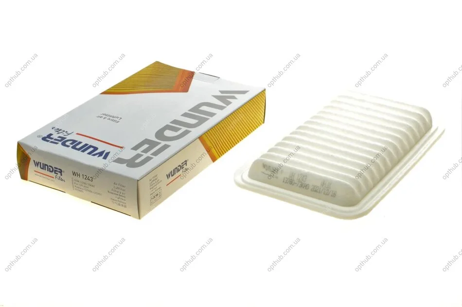 Фільтр повітряний Opel Agila 1.0/1.2 16V 08-14 UA63 WUNDER FILTER WH 1243 (фото 1)