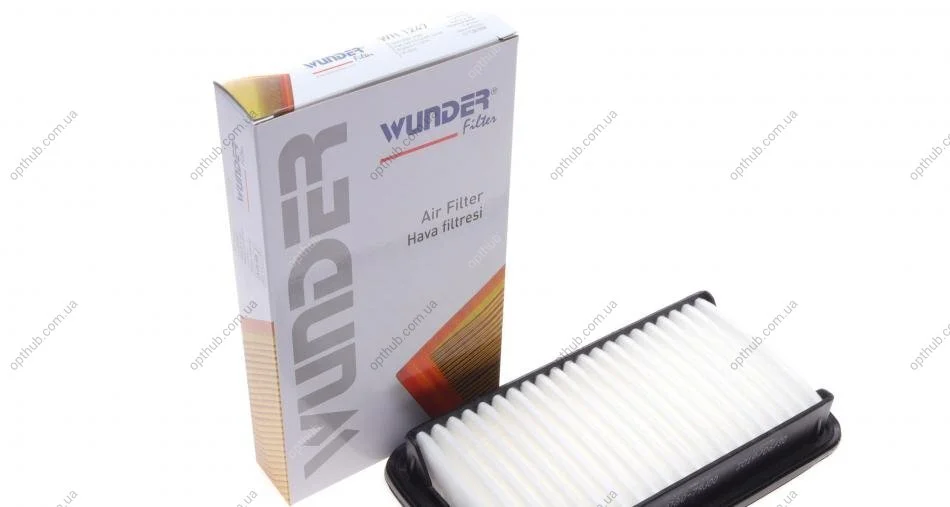 Фильтр повитряний Fiat Sedici/Suzuki SX4 1.6 06- (opt-om) WUNDER FILTER WH 1247 (фото 1)