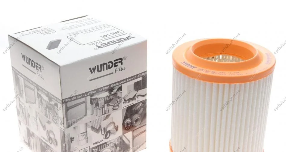Фільтр повітряний Audi A8 3.0 TDI 03-10 (opt-om) WUNDER FILTER WH 140 (фото 1)