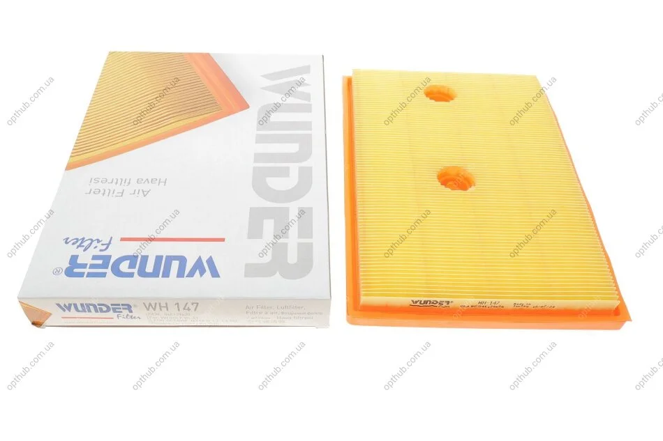 Фільтр повітряний VW Caddy/Golf VII 1.2/1.4TSI 12- UA63 WUNDER FILTER WH 147 (фото 1)