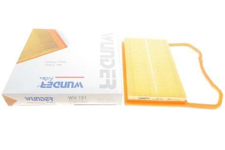Фільтр повітряний VW Polo/Skoda Fabia 1.0/1.2TSI/1.8GTI 14- UA63 WUNDER FILTER WH 151