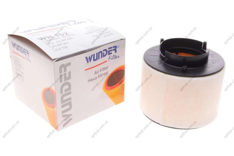 Фільтр повітряний Audi A4/A5/Q5 2.0 TDI 13-17 (opt-om) WUNDER FILTER WH 152 (фото 1)