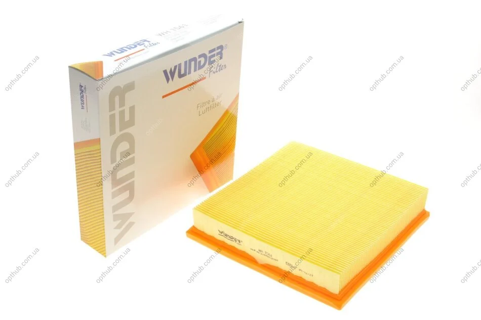Фильтр повитряний VW T2 -92/ Audi 100 -90/Lada 2110-2112 UA63 WUNDER FILTER WH 1561 (фото 1)