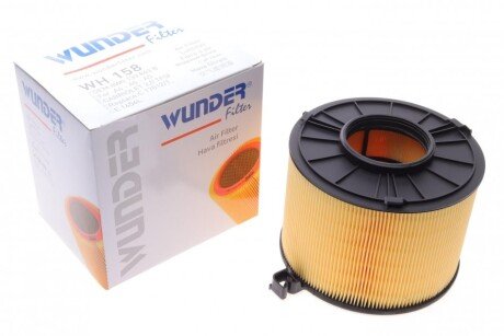 Фільтр повітряний Audi A4/A5 2.0 TFSI 16V 15- (opt-om) WUNDER FILTER WH 158