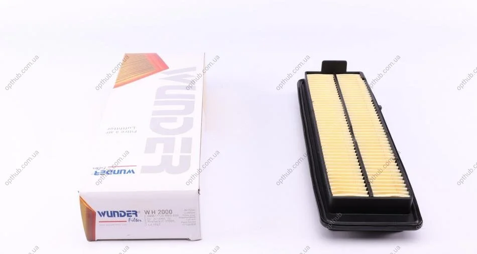 Фільтр повітряний Honda Accord VII 2.2i-CTDI 04-08 (opt-om) WUNDER FILTER WH 2000 (фото 1)