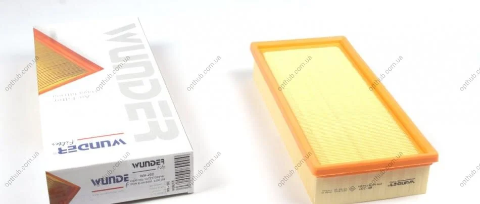 Фільтр повітряний BMW 5 (E34) (opt-om) WUNDER FILTER WH 202 (фото 1)