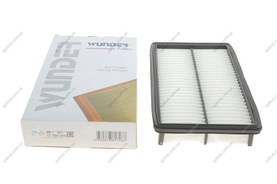 Фільтр повітряний Mazda 6 2.3 MPS 05-07/CX-7 2.3 MZR 07-13 (opt-om) WUNDER FILTER WH 2037 (фото 1)