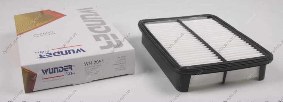 Фільтр повітряний Toyota Corolla 1.3-1.6i 85-00 (opt-om) WUNDER FILTER WH 2051 (фото 1)