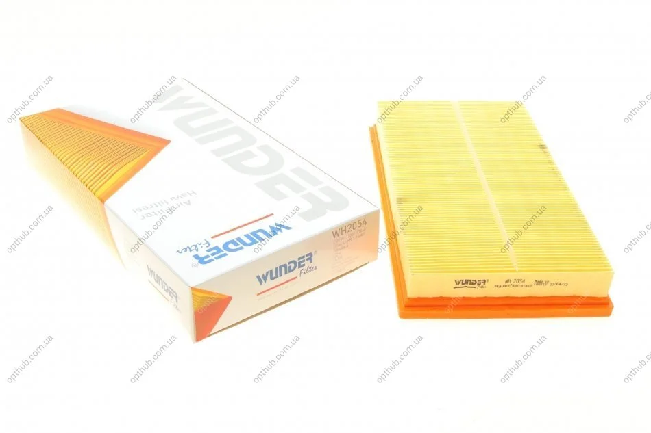 Фільтр повітряний Toyota RAV4/Camry 2.5 Hybrid 17-/Corolla 1.2/1.6 19- UA63 WUNDER FILTER WH 2054 (фото 1)