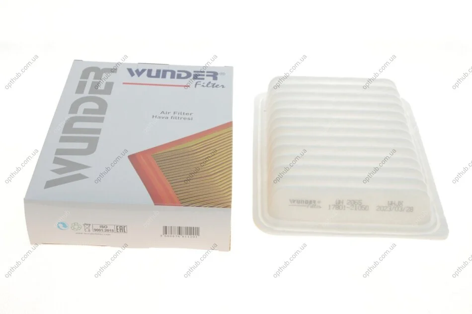 Фильтр повитряний Toyota RAV 4 2.0i 08- UA63 WUNDER FILTER WH 2065 (фото 1)