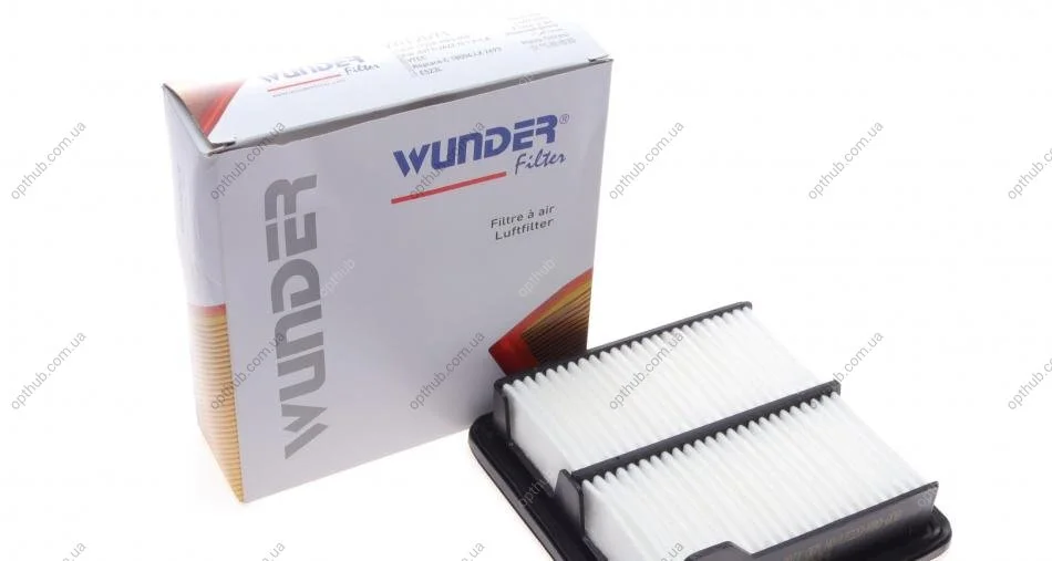 Фільтр повітряний Honda Jazz 1.2-1.5 08-15/Fit 1.3-1.5 07-15 (opt-om) WUNDER FILTER WH 2071 (фото 1)