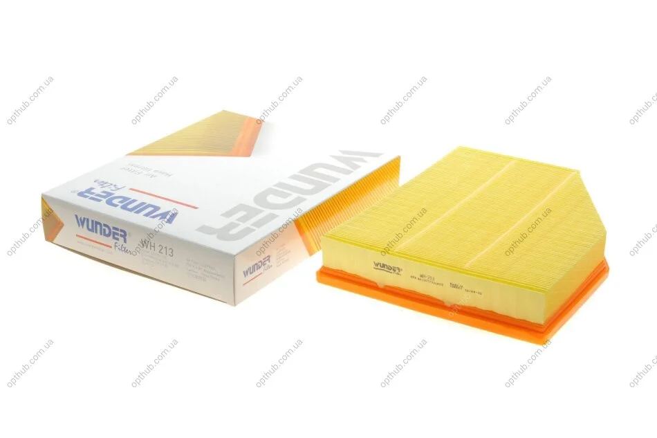 Фільтр повітряний BMW 520/525/530 E60 03- UA63 WUNDER FILTER WH 213 (фото 1)