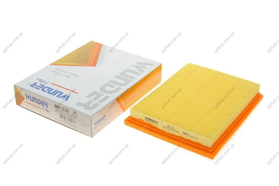 Фільтр повітряний Ford Fiesta 01- UA63 WUNDER FILTER WH 220 (фото 1)