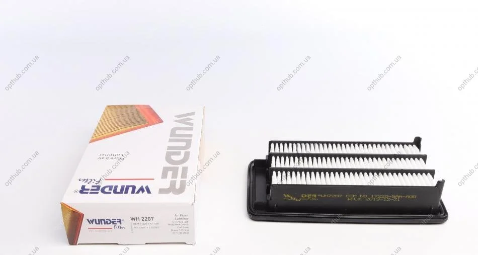 Фільтр повітряний Honda Civic X 1.5VTEC 16-MD-8966 (opt-om) WUNDER FILTER WH 2207 (фото 1)