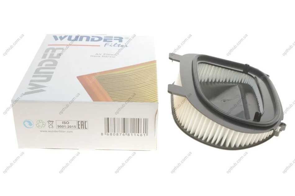 Фільтр повітряний BMW X3/X5/X6 10- (opt-om) WUNDER FILTER WH 224 (фото 1)
