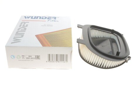 Фільтр повітряний BMW X3/X5/X6 10- (opt-om) WUNDER FILTER WH 224