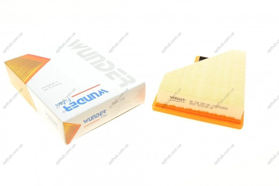 Фільтр повітряний Mini Cooper/One 1.6 01-08 (opt-om) WUNDER FILTER WH 238 (фото 1)