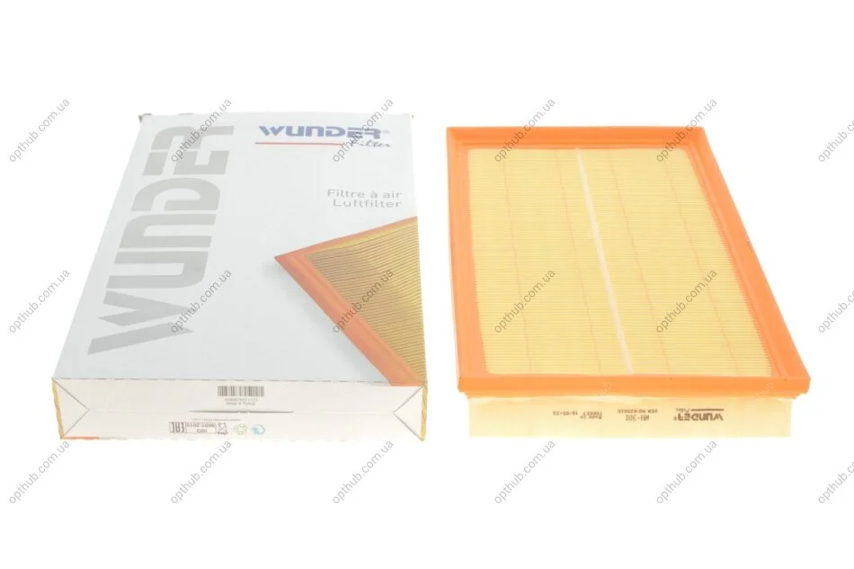 Фільтр повітряний Opel Vectra B 1.6/1.8/2.0i 16V UA63 WUNDER FILTER WH 301 (фото 1)