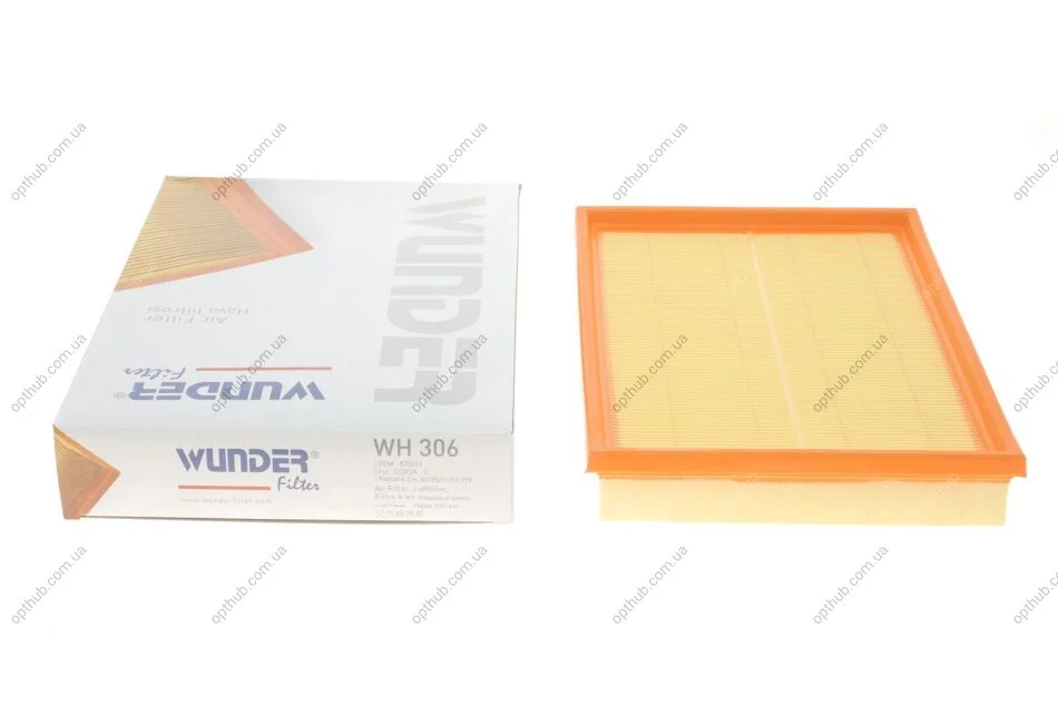 Фільтр повітряний Opel Combo 1.7D UA63 WUNDER FILTER WH 306 (фото 1)
