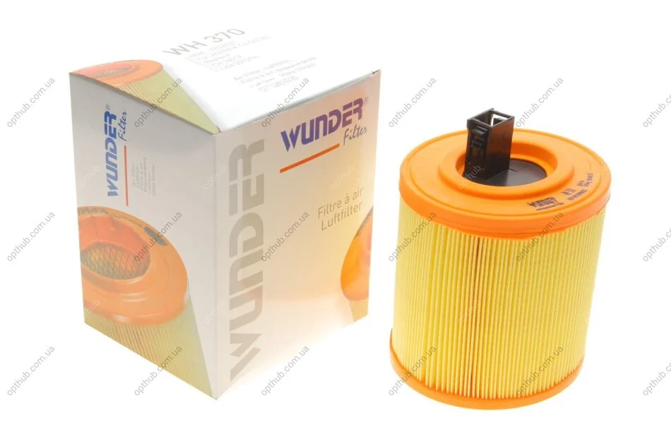 Фільтр повітряний Opel Astra K 1.6 CDTi 15- (opt-om) WUNDER FILTER WH 370 (фото 1)