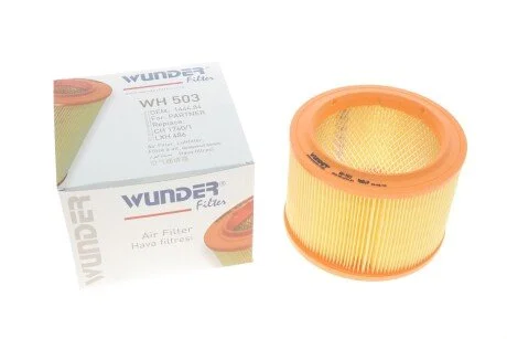 Фільтр повітряний Citroen Berlingo/Peugeot Partner 1.8/1.9D 96- UA63 WUNDER FILTER WH 503