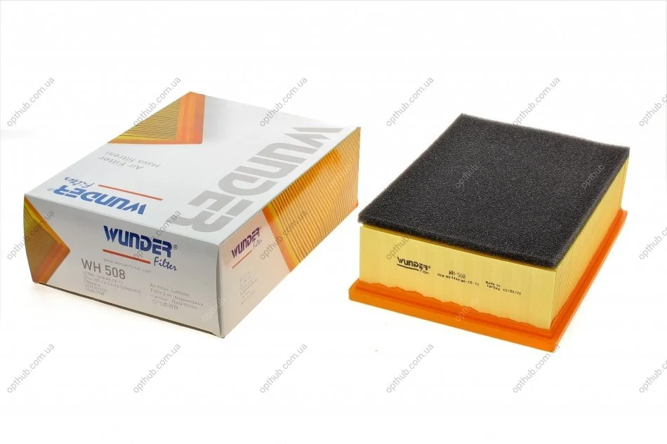 Фільтр повітряний Citroen C4/Peugeot 206-307 1.4-2.0 HDI 00- UA63 WUNDER FILTER WH 508 (фото 1)