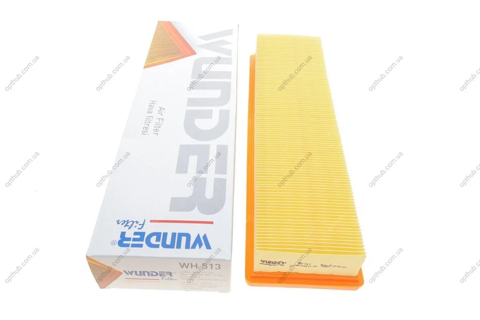 Фільтр повітряний Peugeot 206/307 1.4i 03- UA63 WUNDER FILTER WH 513 (фото 1)
