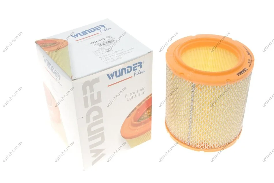 Фільтр повітряний Fiat Ducato/Peugeot Boxer/Citroen Jumper 1.9/2.4/2.5D 82-02 UA63 WUNDER FILTER WH 517 (фото 1)