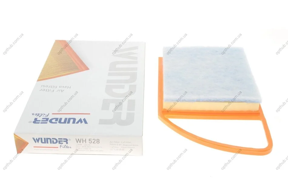 Фильтр повитряний Citroen Berlingo/Peugeot Partner 1.4-1.6HDI 03/10- UA63 WUNDER FILTER WH 528 (фото 1)