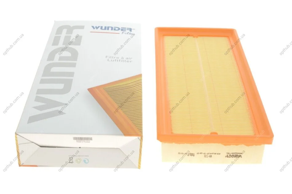 Фільтр повітряний Citroen C5 2.0HDI 04- UA63 WUNDER FILTER WH 531 (фото 1)
