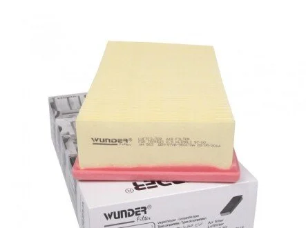 Фільтр повітряний Ford Transit 97-00 (короткий) (opt-om) WUNDER FILTER WH 563