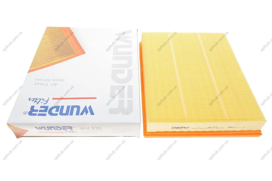 Фильтр повитряний Ford Ranger 2.0 EcoBlue/TDCi EcoBlue 18- (opt-om) WUNDER FILTER WH 570 (фото 1)