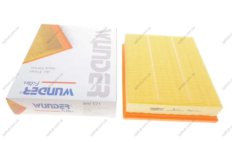 Фільтр повітряний Ford Mondeo V 1,6-2.0 CDTI 14- UA63 WUNDER FILTER WH 571 (фото 1)